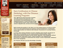 Tablet Screenshot of ich-herbschool.com